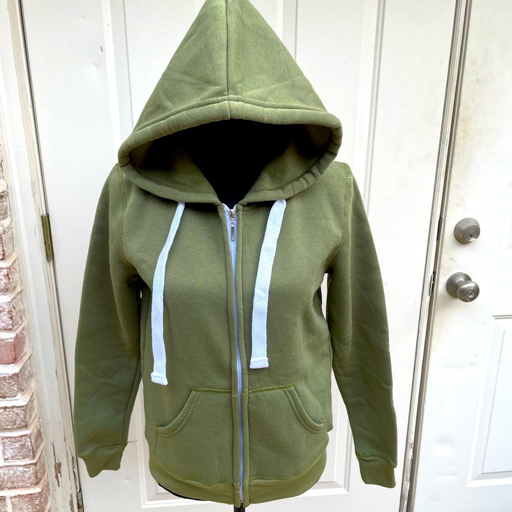 Love Nation, Green, Hoodie, Size S